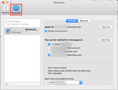How To Use Phone Number For Imessage On Mac